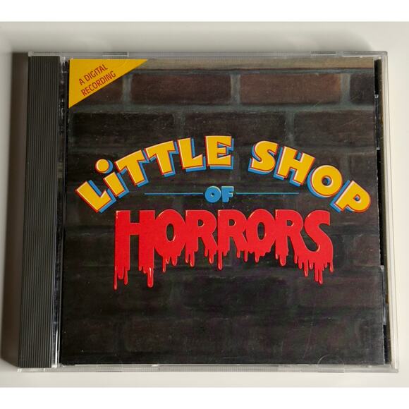 Little Shop of Horrors Soundtrack CD 1986, Geffen Classic Musical, Cult Favorite - Picture 1 of 7